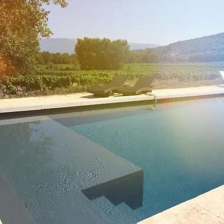 Entre Vignes Et Collines Villa Methamis Exterior photo