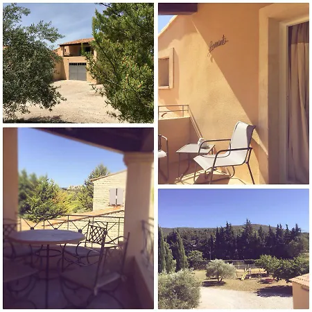 Entre Vignes Et Collines Villa Methamis Exterior photo